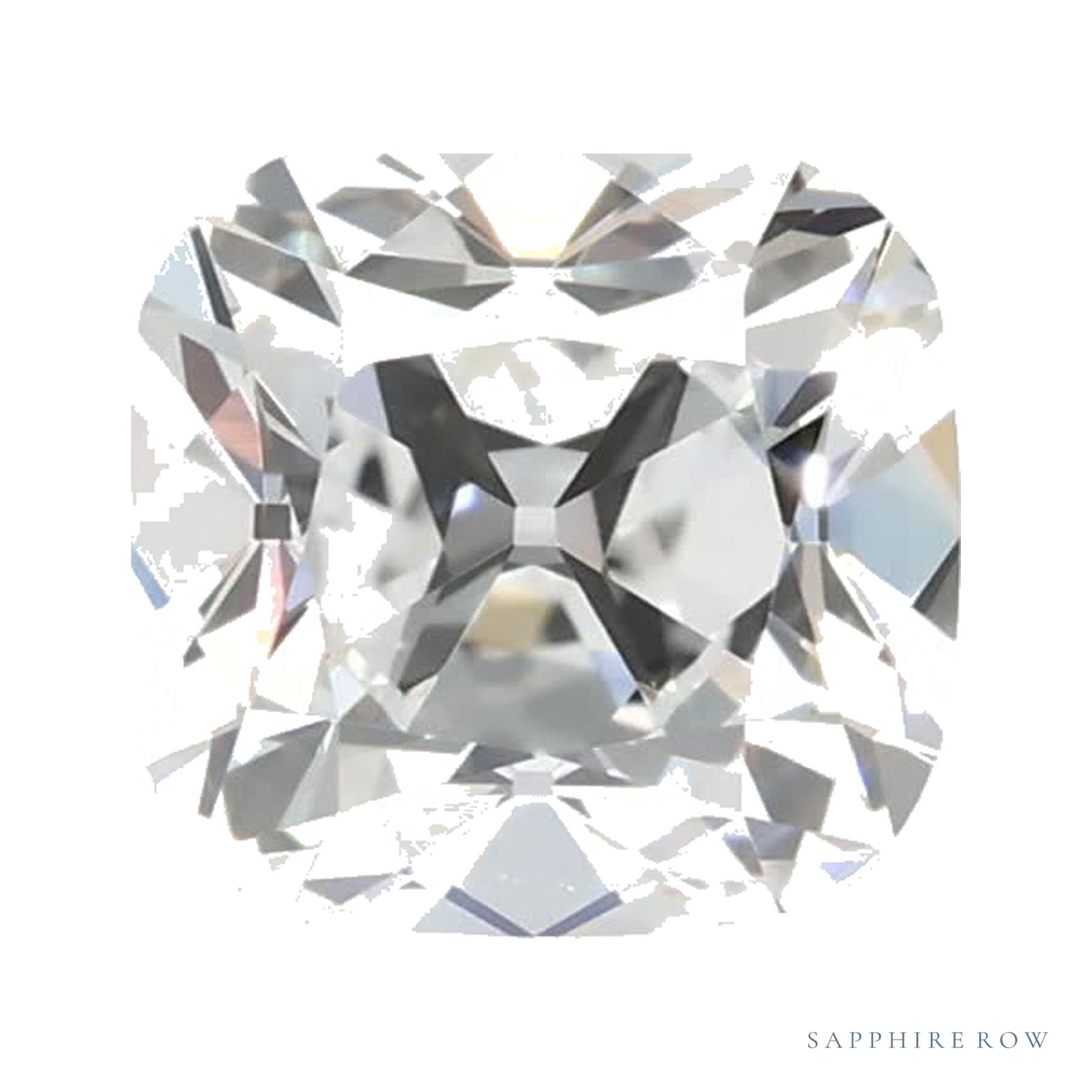 1.07 ct Cushion Lab-Grown Diamond – D VVS2 — Sapphire Row · cut · cut3 · cut4