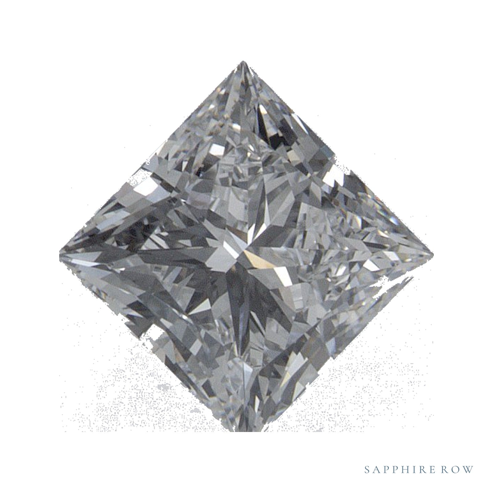 1.07 ct Square Lab-Grown Diamond – D IF — Sapphire Row · cut · cut3 · cut4