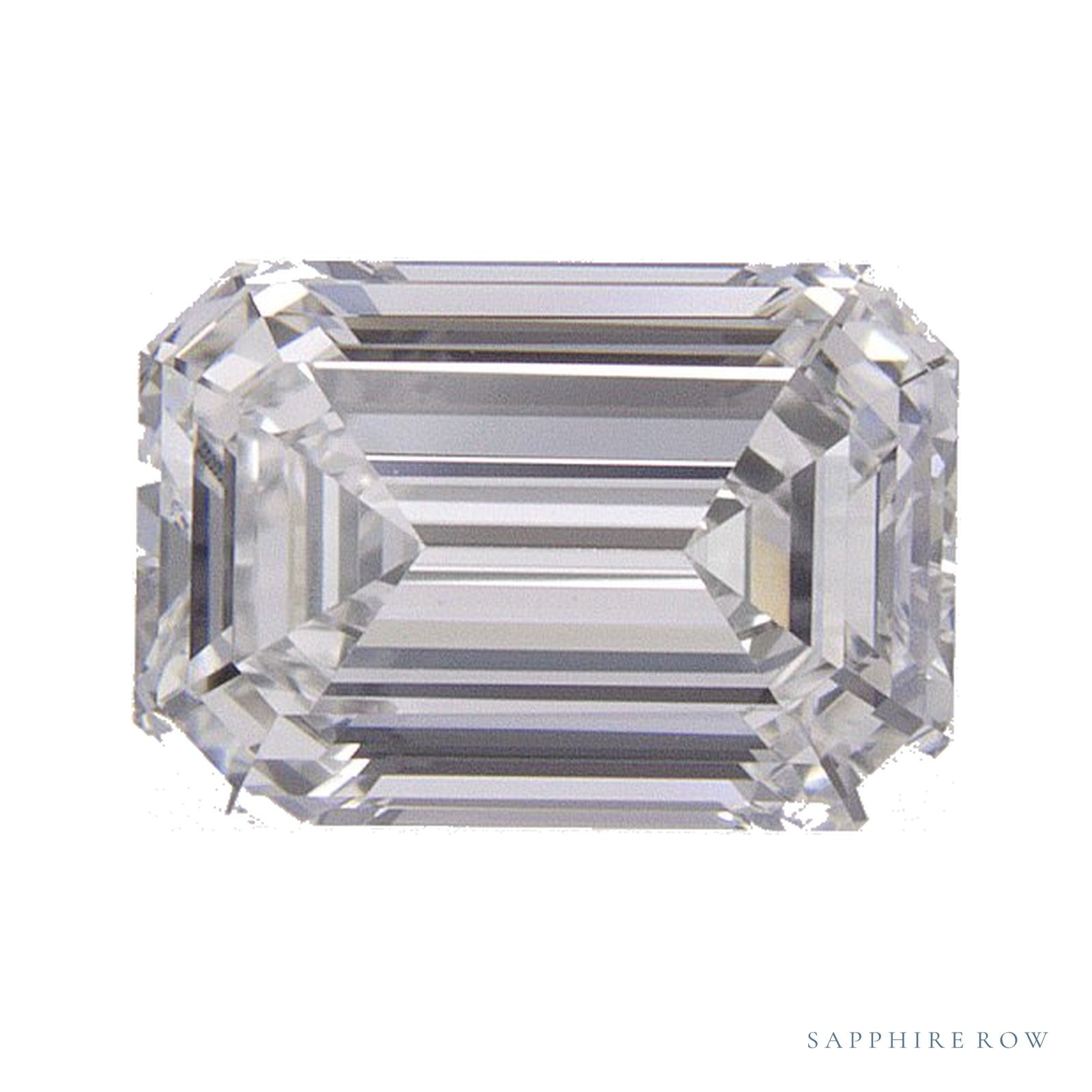 1.07 ct Emerald Lab-Grown Diamond – E VVS1 — Sapphire Row · cut · cut3 · cut4