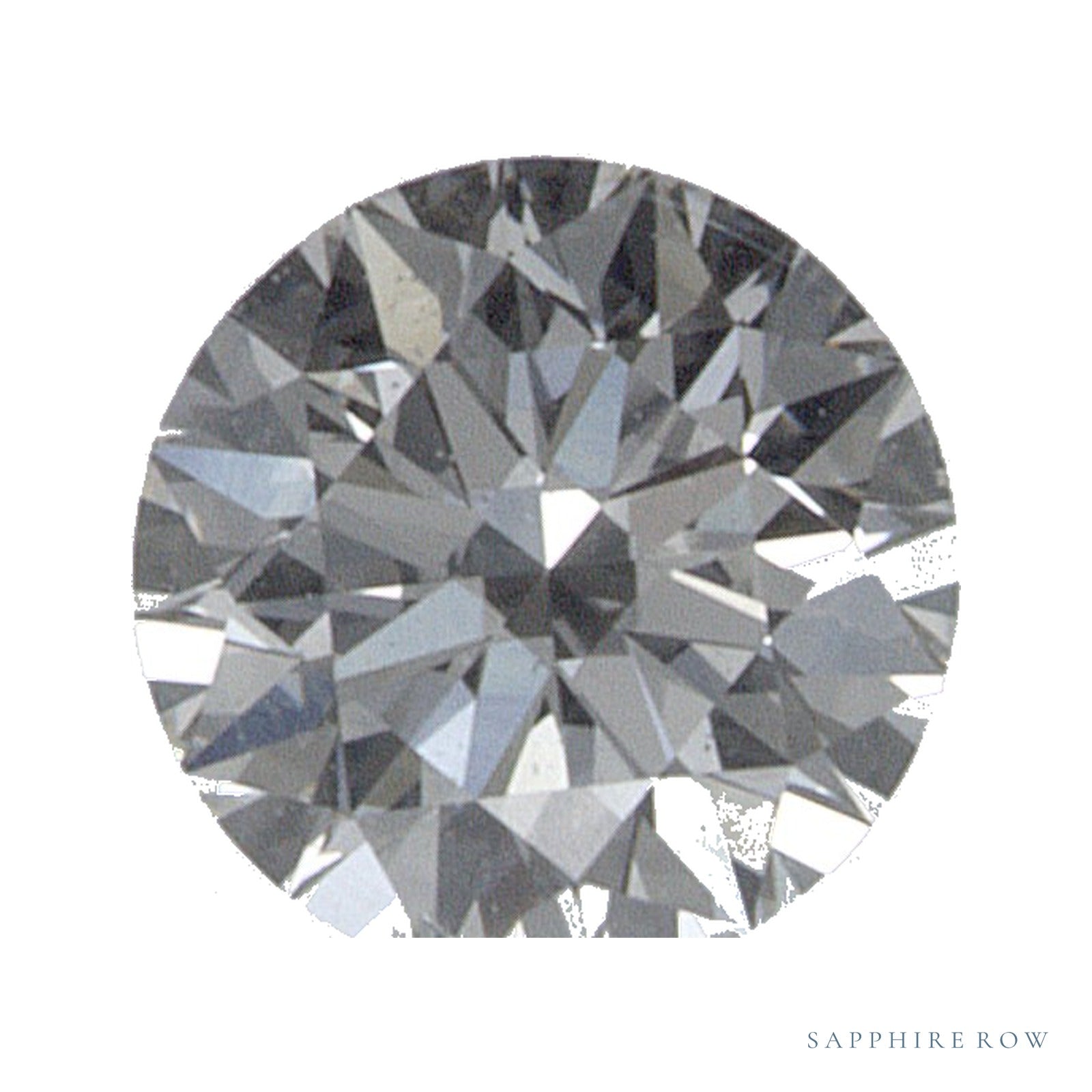 1.07 ct lab-grown diamond, square cut | Sapphire Row · cut4