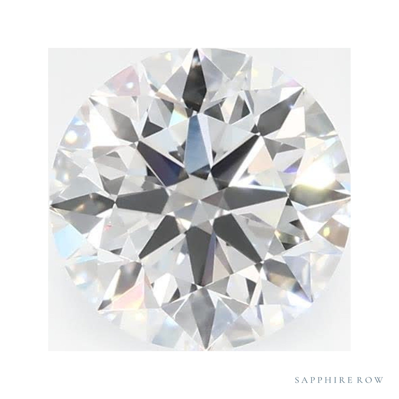1.07 ct Round Lab-Grown Diamond – E VVS2 — Sapphire Row · cut · cut3 · cut4