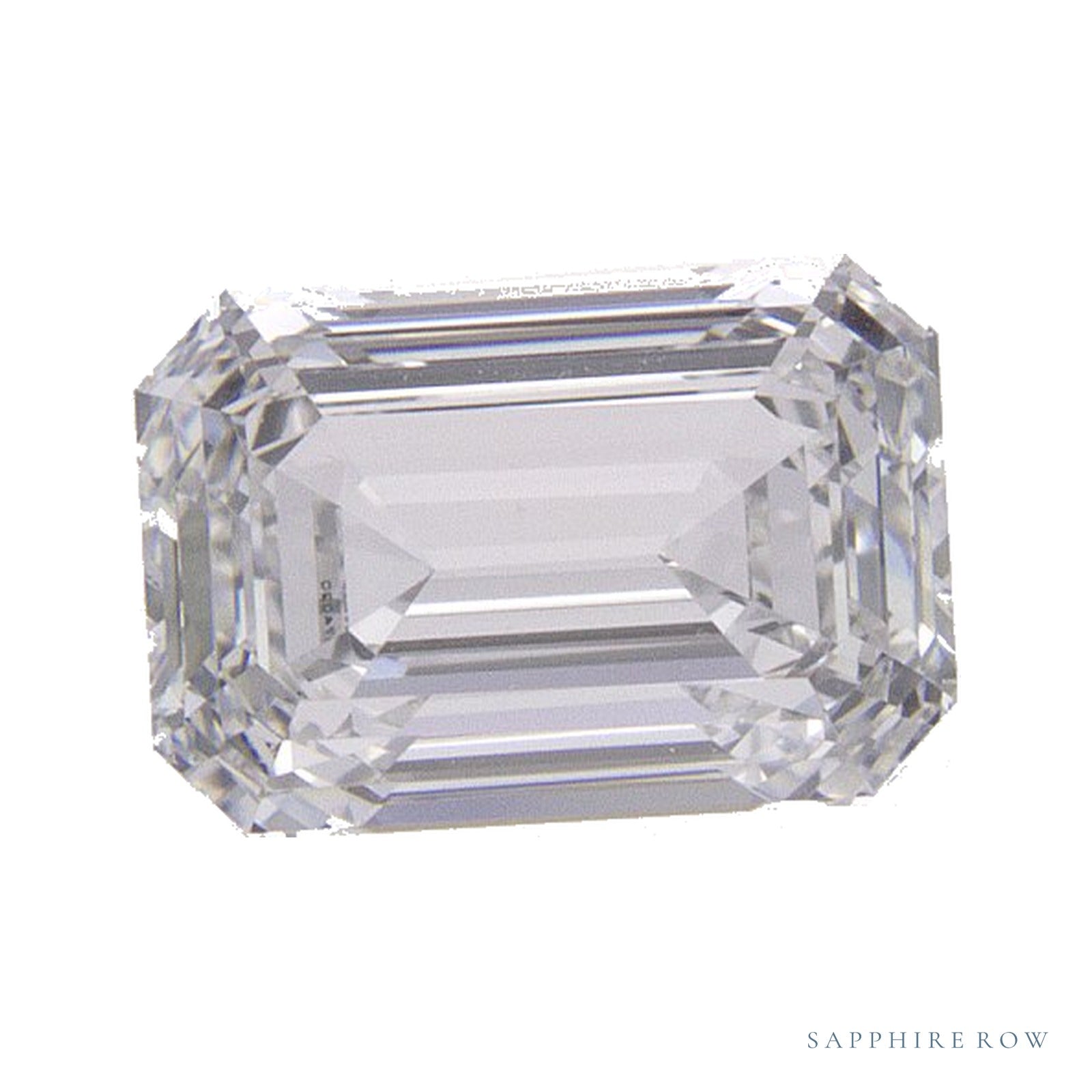1.07 ct Emerald Lab-Grown Diamond – D VVS2 — Sapphire Row · cut · cut3 · cut4
