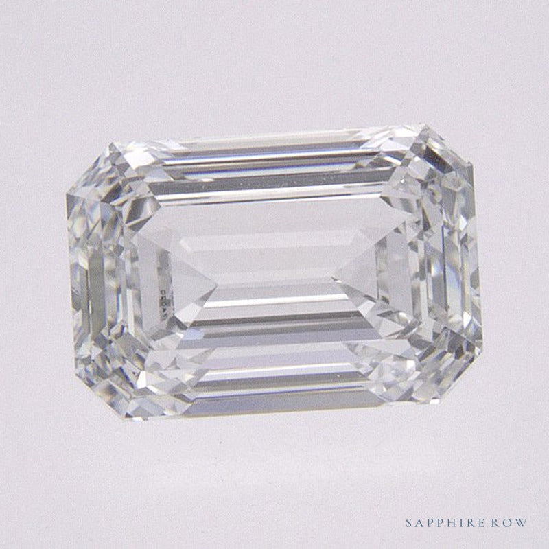 1.07 ct lab-grown diamond, emerald cut | Sapphire Row · cut6