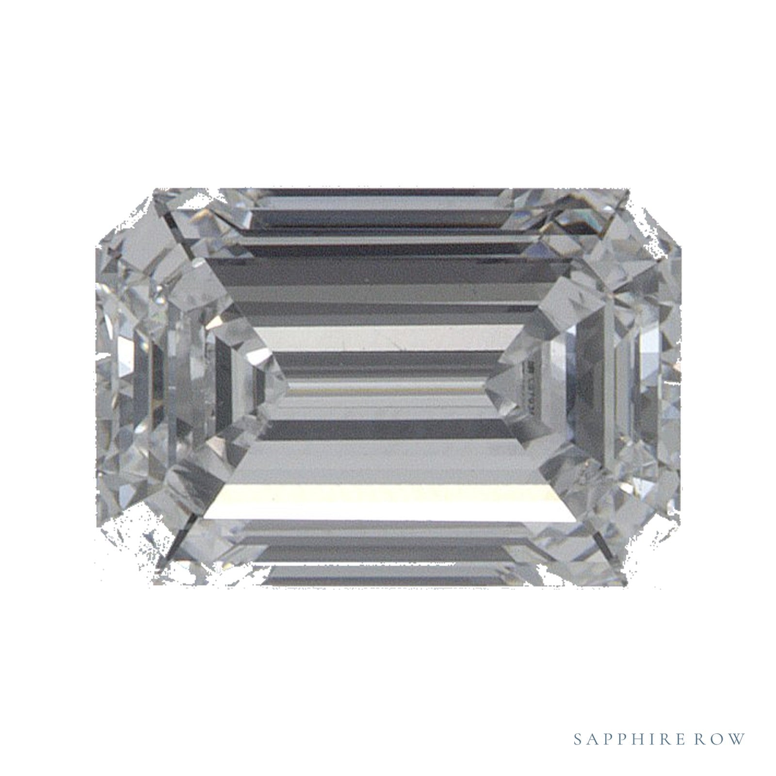 1.07 ct lab-grown diamond, emerald cut | Sapphire Row · cut4