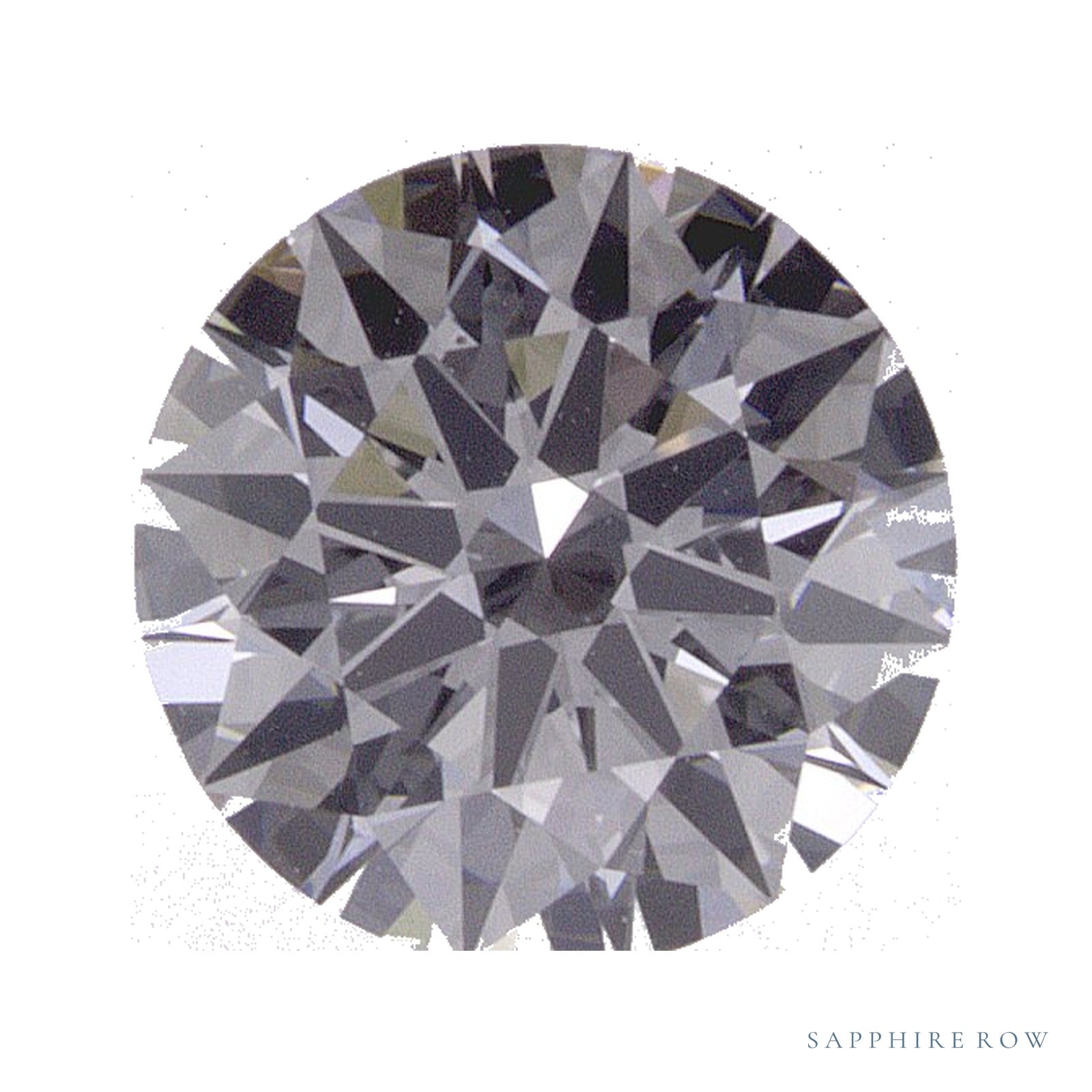 1.07 ct lab-grown diamond, round cut | Sapphire Row · cut4