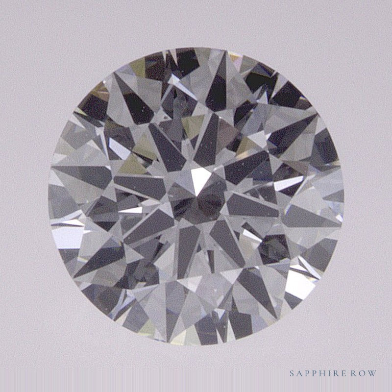 1.07 ct lab-grown diamond, round cut | Sapphire Row · cut7