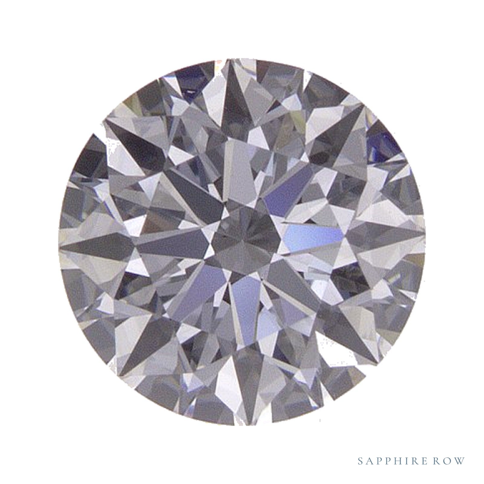 1.07 ct Round Lab-Grown Diamond – D VVS2 — Sapphire Row · cut · cut3 · cut4