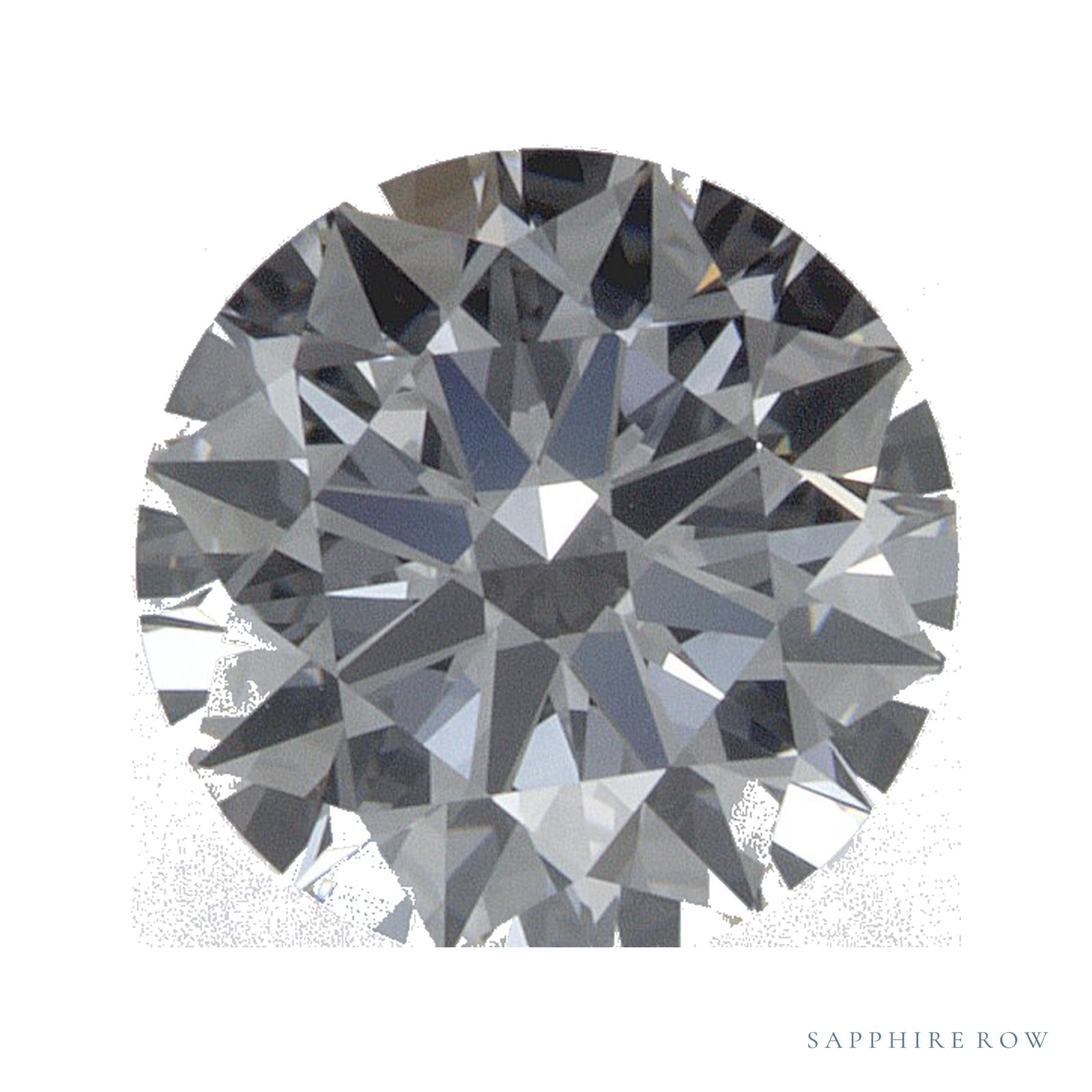 1.07 ct Round Lab-Grown Diamond – D VVS2 — Sapphire Row · cut · cut3 · cut4