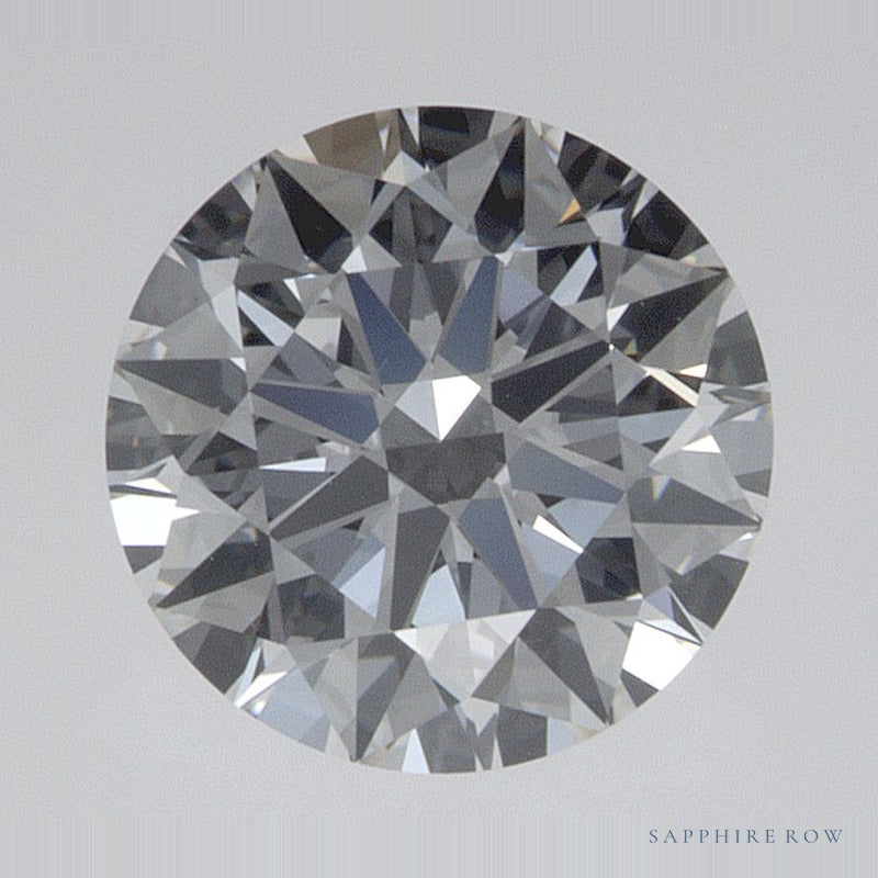 1.07 ct lab-grown diamond, round cut | Sapphire Row · cut7
