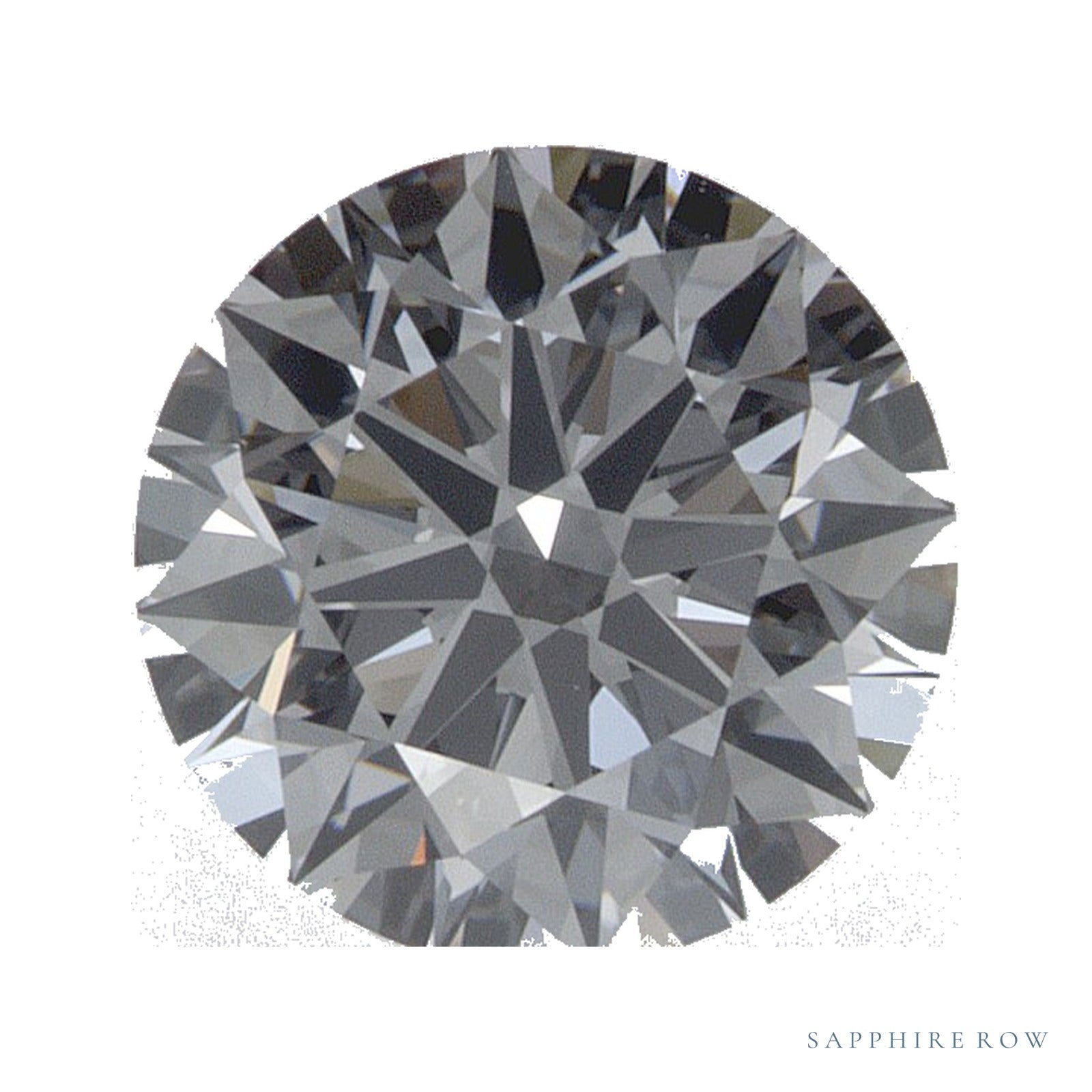 1.07 ct lab-grown diamond, round cut | Sapphire Row · cut4