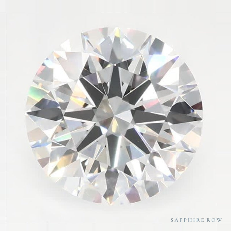 1.06 ct lab-grown diamond, round cut | Sapphire Row · cut7