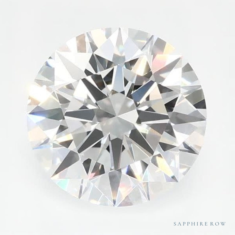1.06 ct lab-grown diamond, round cut | Sapphire Row · cut7