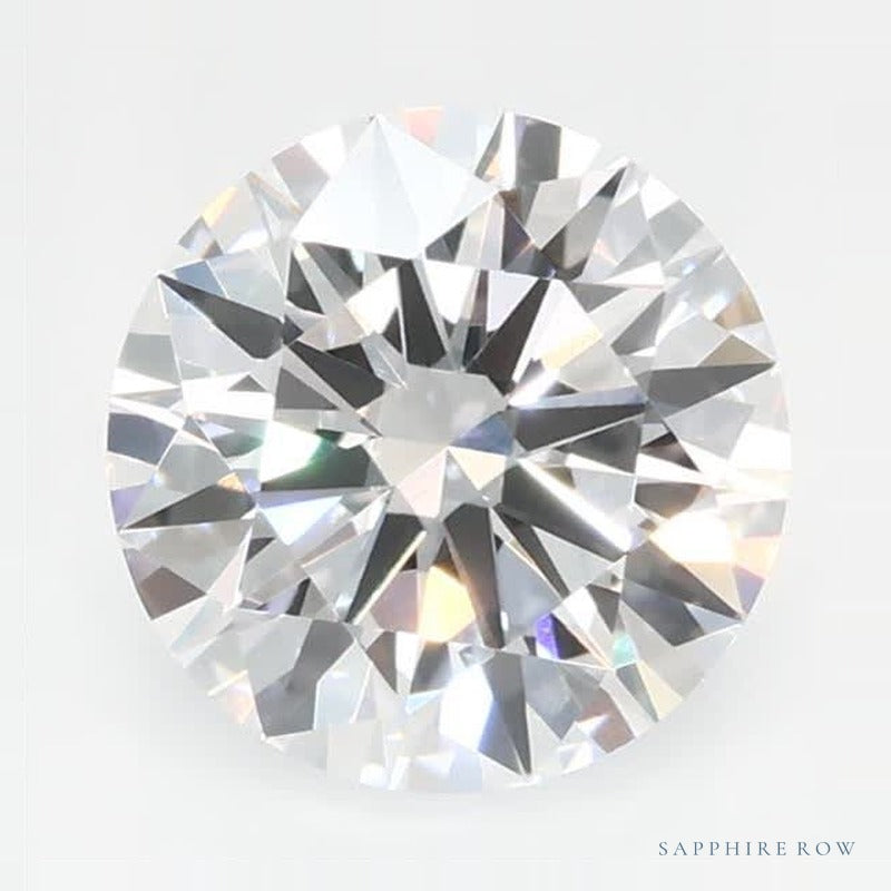 1.06 ct lab-grown diamond, round cut | Sapphire Row · cut7