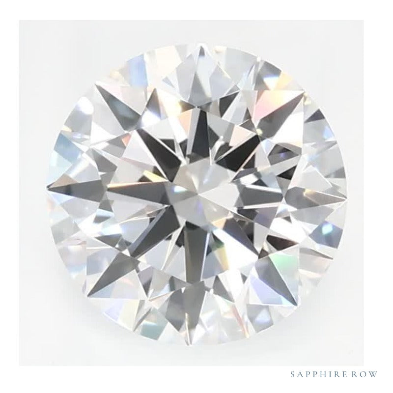 1.06 ct lab-grown diamond, round cut | Sapphire Row · cut7