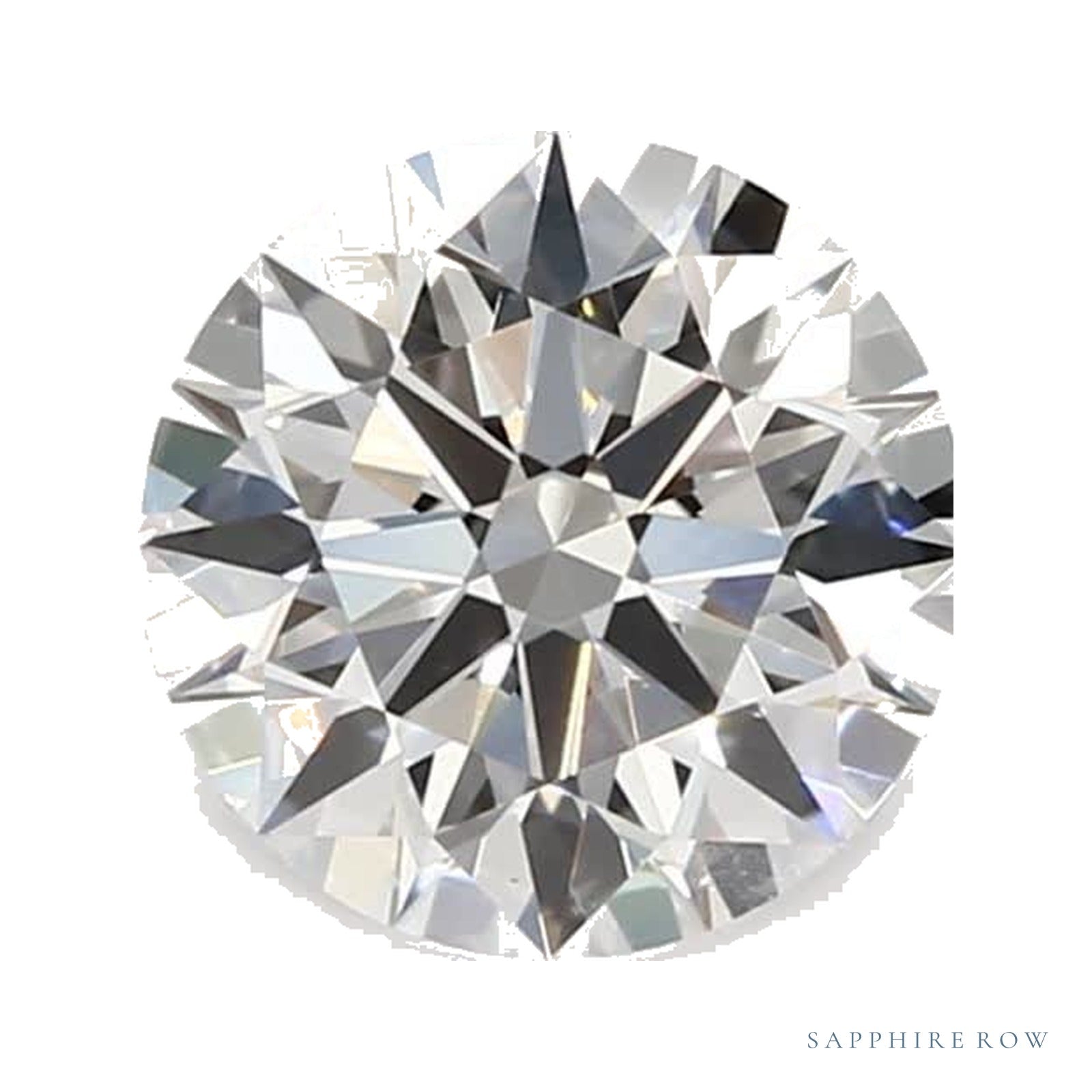 1.06 ct Round Lab-Grown Diamond – E VVS2 — Sapphire Row · cut3 · cut4