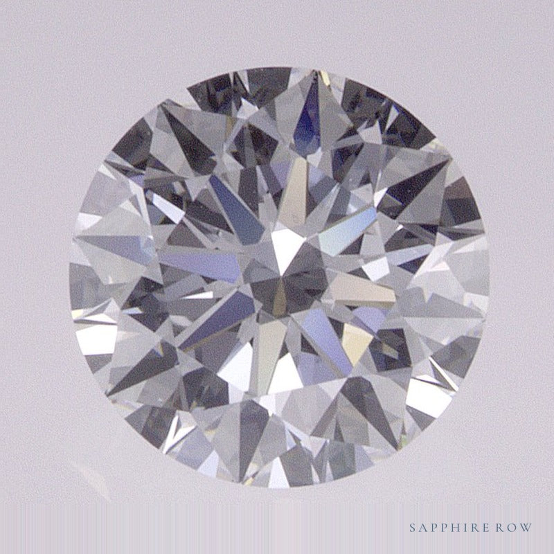 1.06 ct lab-grown diamond, round cut | Sapphire Row · cut7