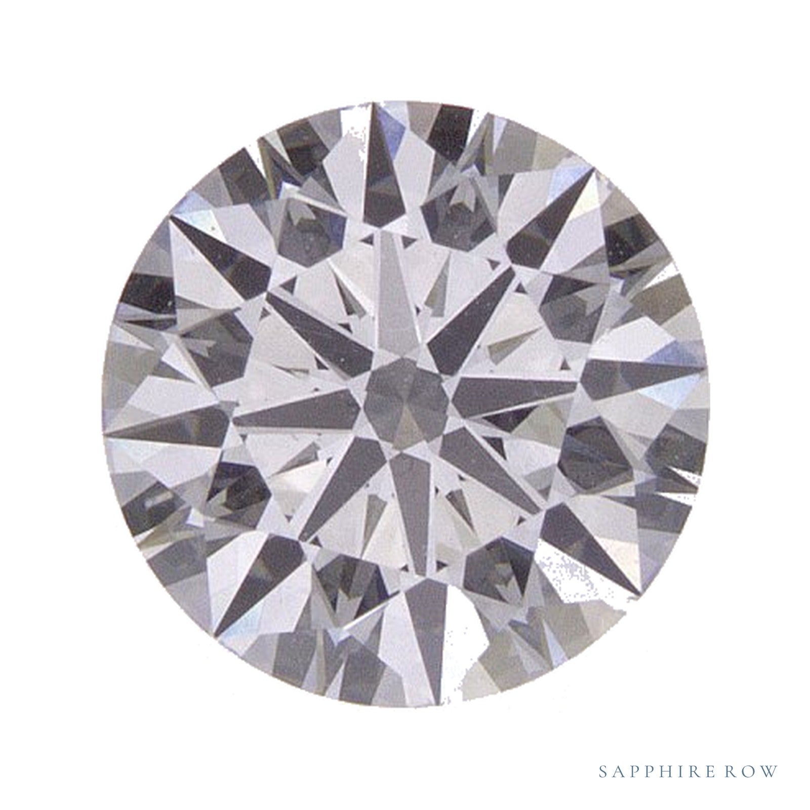 1.06 ct Round Lab-Grown Diamond – D VVS2 — Sapphire Row · cut · cut3 · cut4