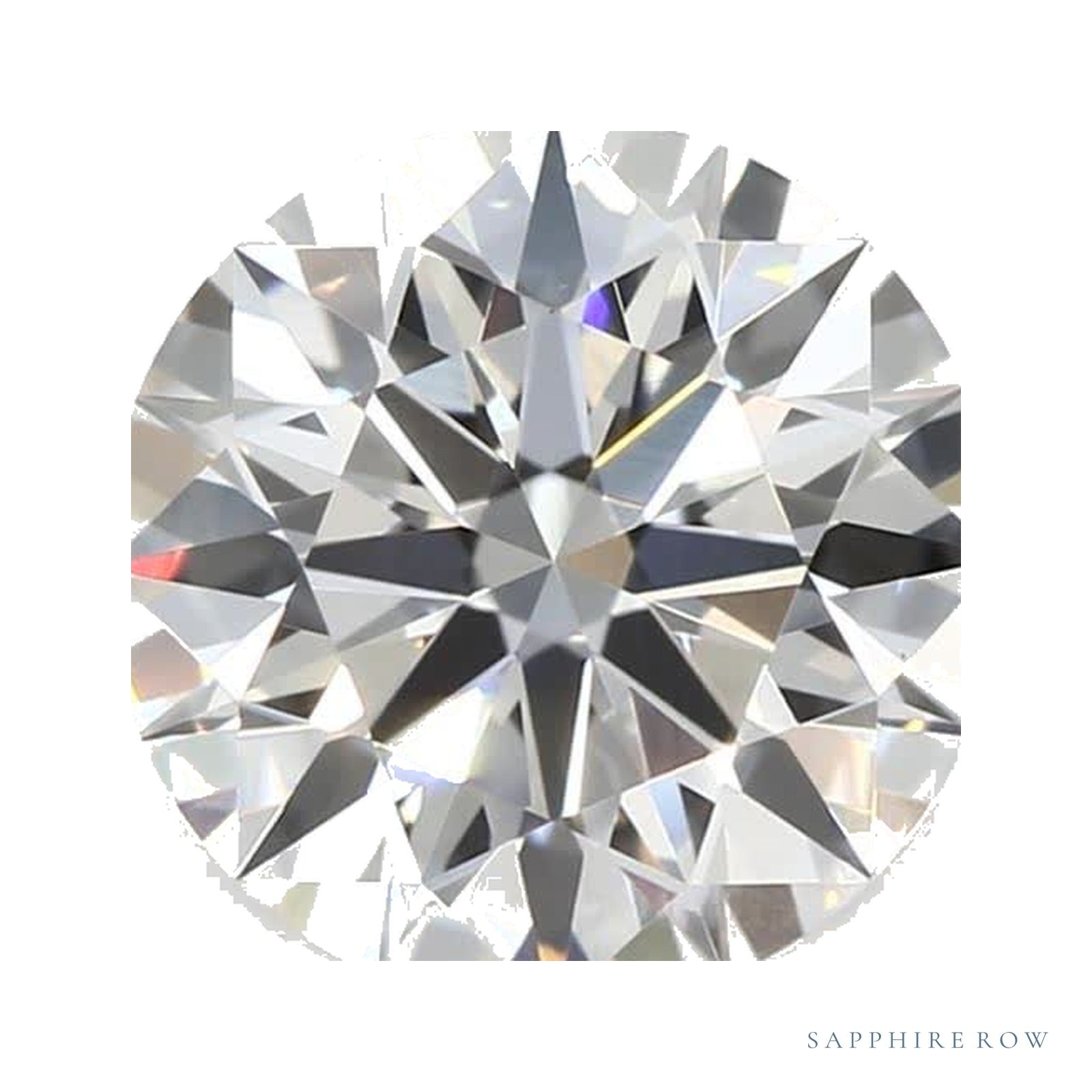 1.05 ct Round Lab-Grown Diamond – E VS1 — Sapphire Row · cut · cut3 · cut4