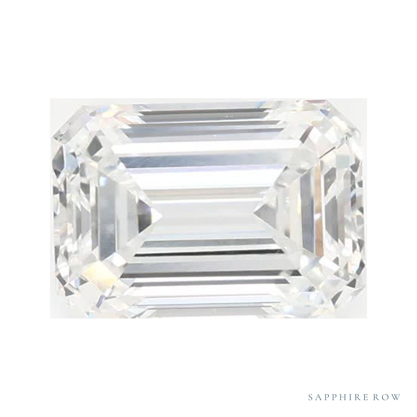 1.05 ct Emerald Lab-Grown Diamond – E VVS2 — Sapphire Row · cut · cut3 · cut4