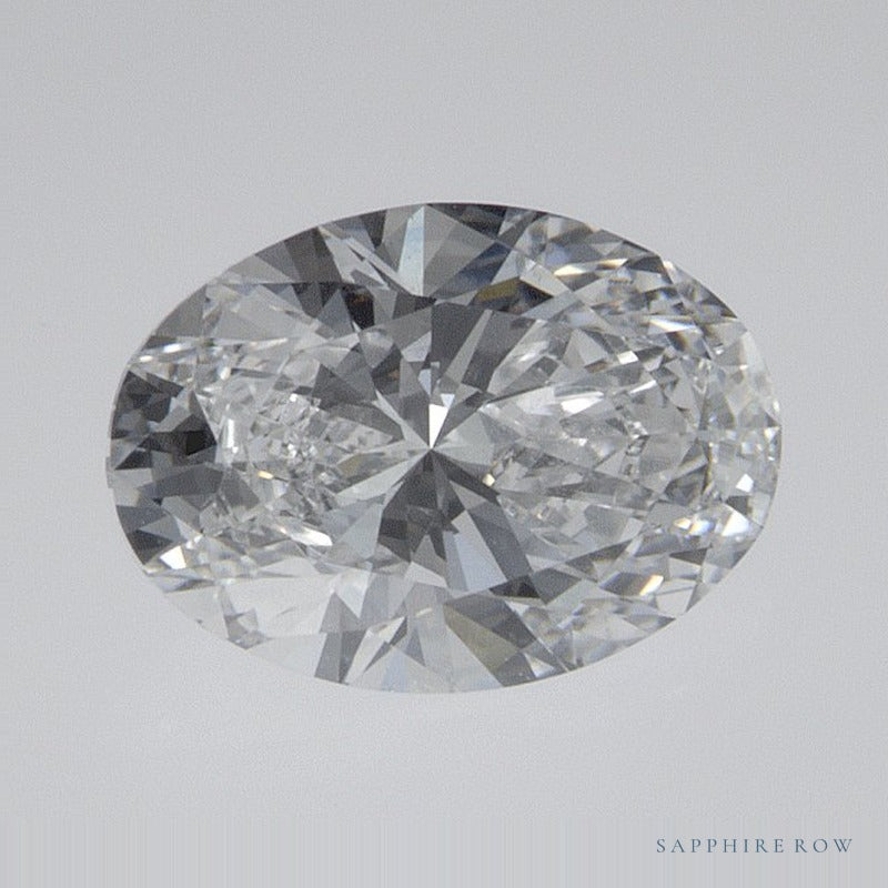 1.05 ct lab-grown diamond, oval cut | Sapphire Row · cut6