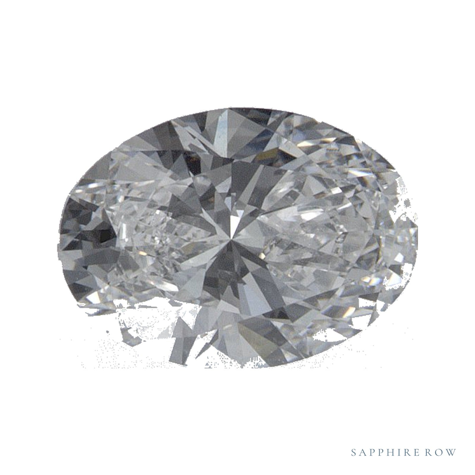 1.05 ct Oval Lab-Grown Diamond – D VVS1 — Sapphire Row · cut · cut3 · cut4