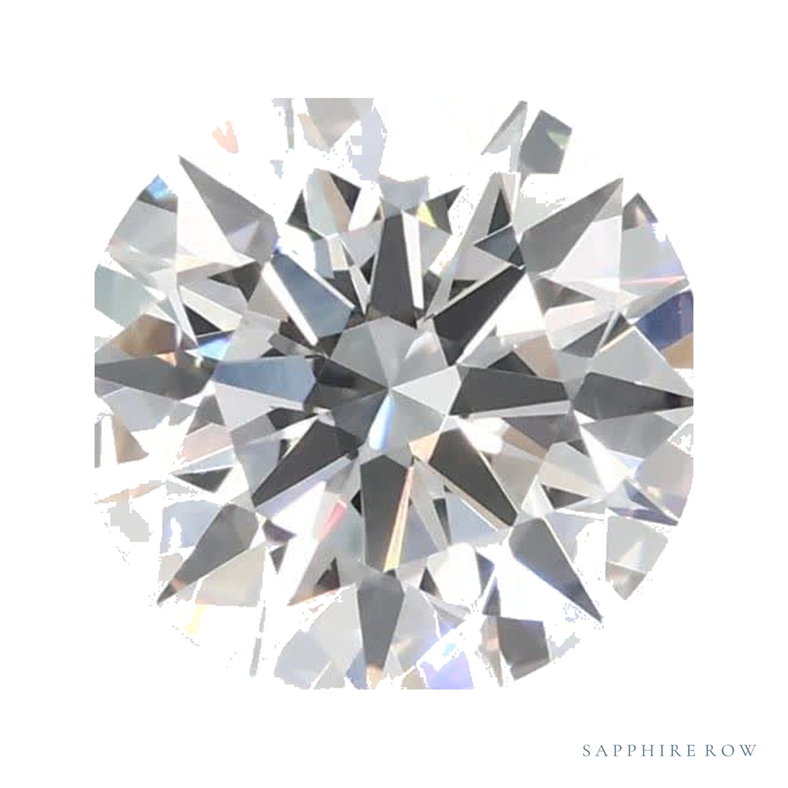 1.05 ct Round Lab-Grown Diamond – E VS1 — Sapphire Row · cut · cut3 · cut4