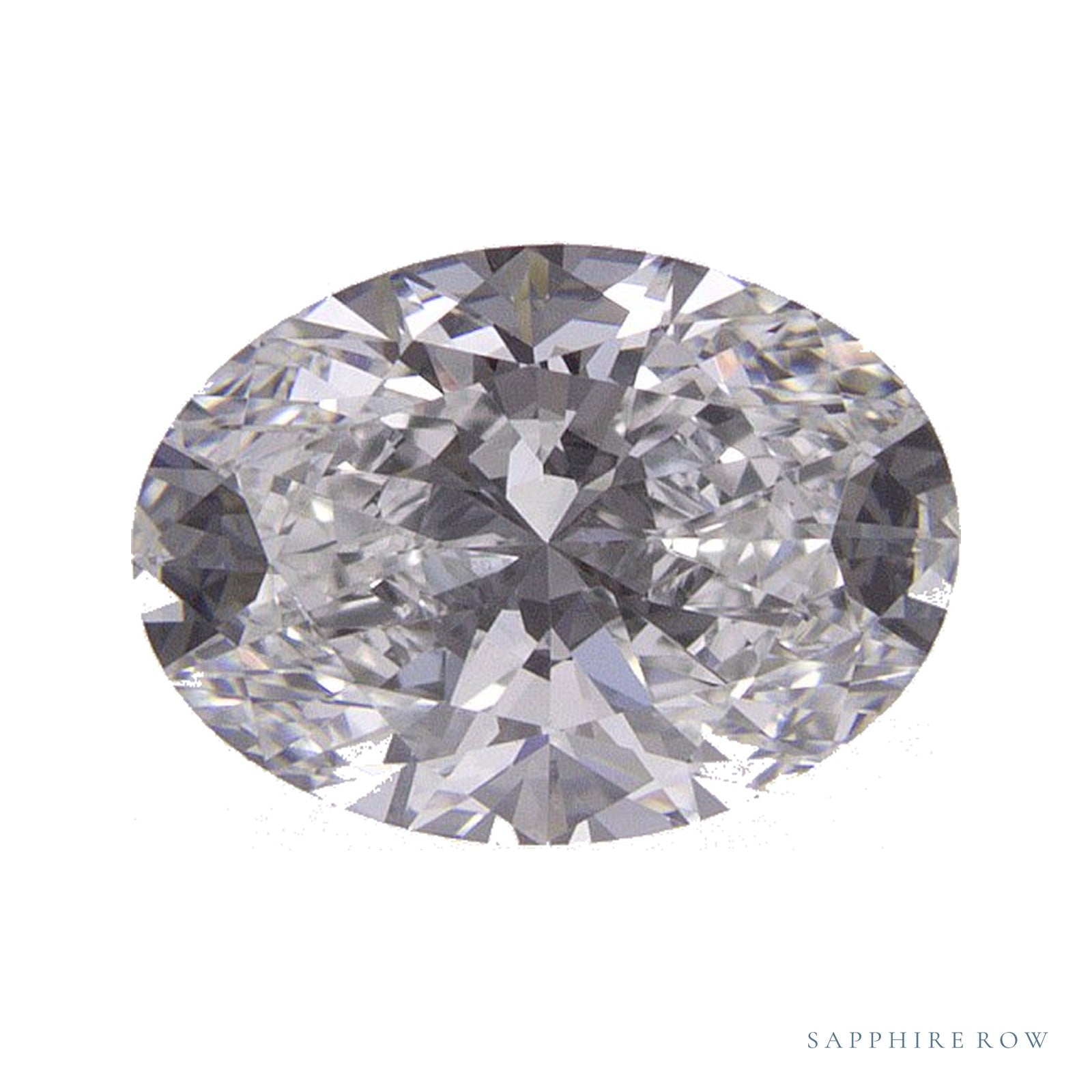 1.05 ct Oval Lab-Grown Diamond – D VVS1 — Sapphire Row · cut · cut3 · cut4
