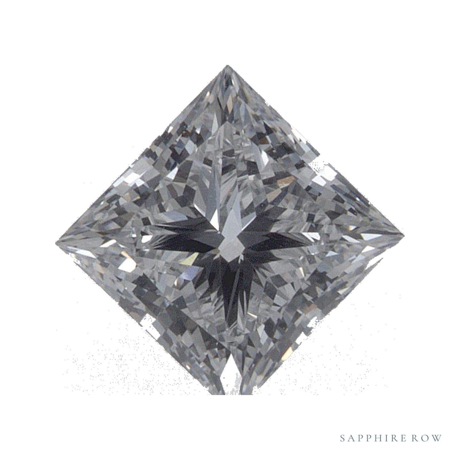 1.05 ct Square Lab-Grown Diamond – D VS1 — Sapphire Row · cut · cut3 · cut4