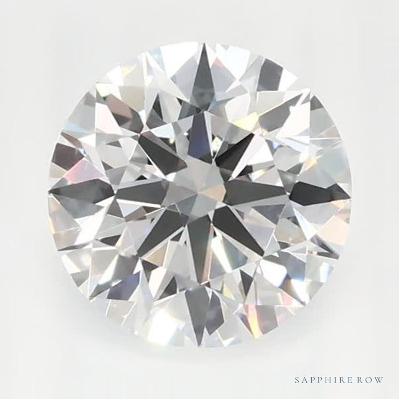 1.05 ct lab-grown diamond, round cut | Sapphire Row · cut7