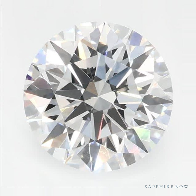 1.05 ct lab-grown diamond, round cut | Sapphire Row · cut7