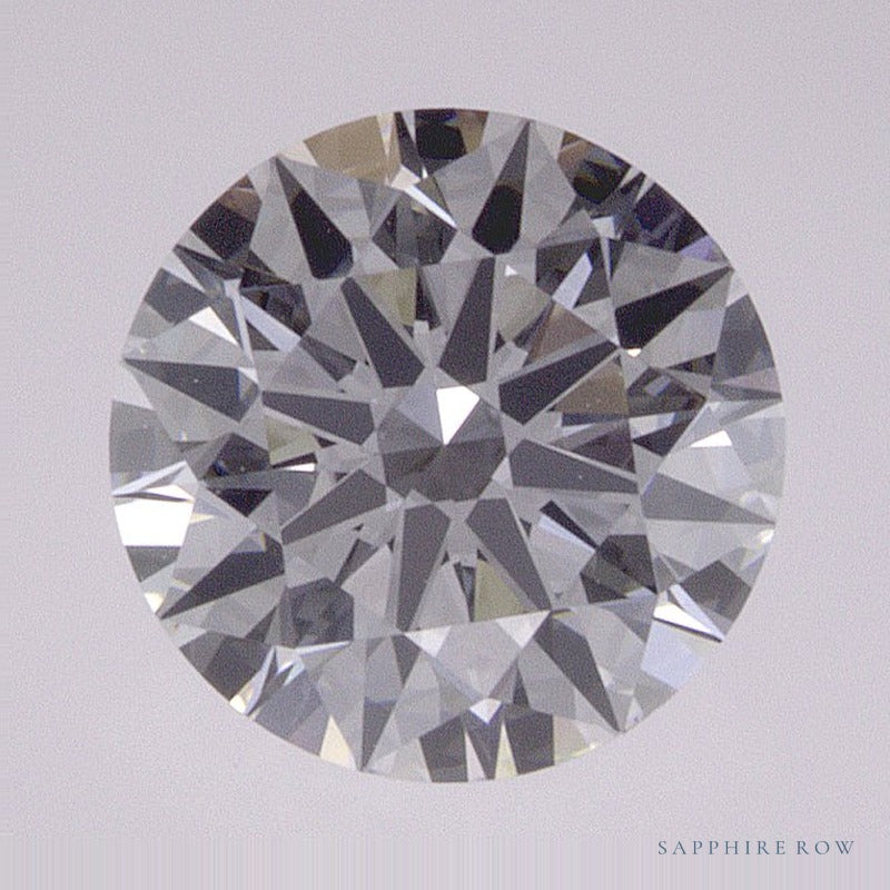 1.05 ct lab-grown diamond, round cut | Sapphire Row · cut7