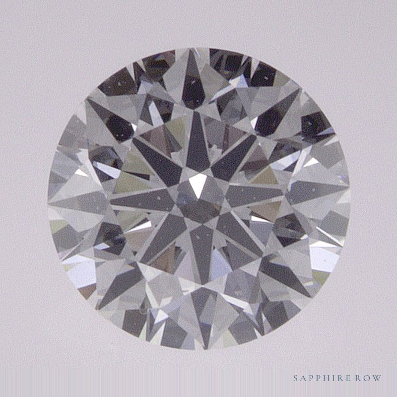 1.05 ct lab-grown diamond, round cut | Sapphire Row · cut7
