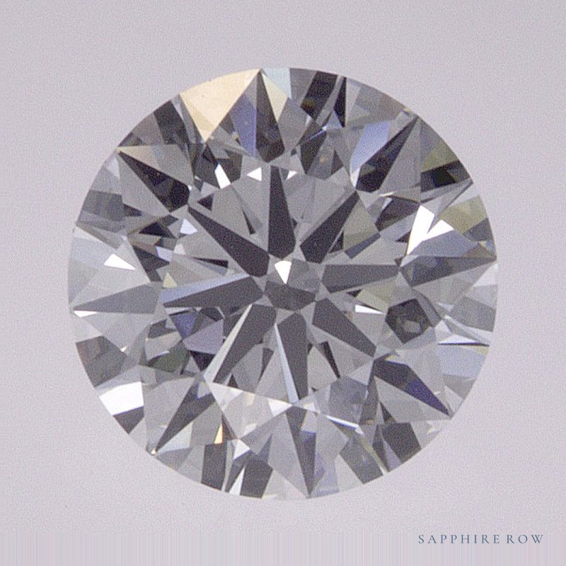 1.05 ct lab-grown diamond, round cut | Sapphire Row · cut6