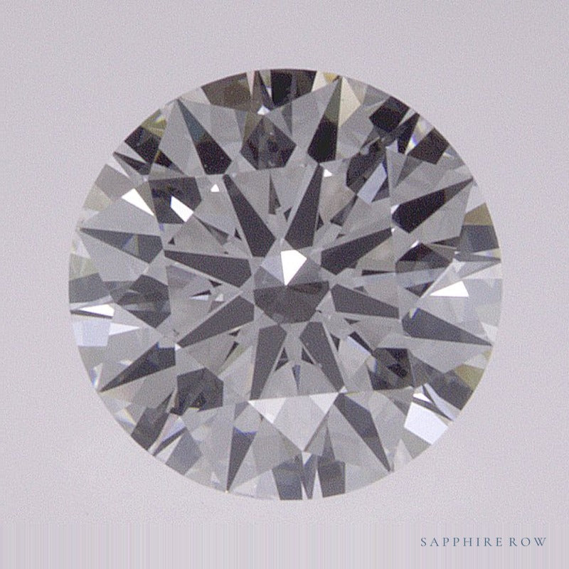 1.05 ct lab-grown diamond, round cut | Sapphire Row · cut7