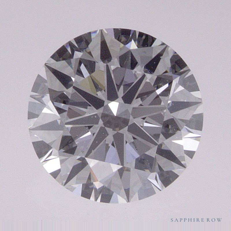 1.05 ct lab-grown diamond, round cut | Sapphire Row · cut6
