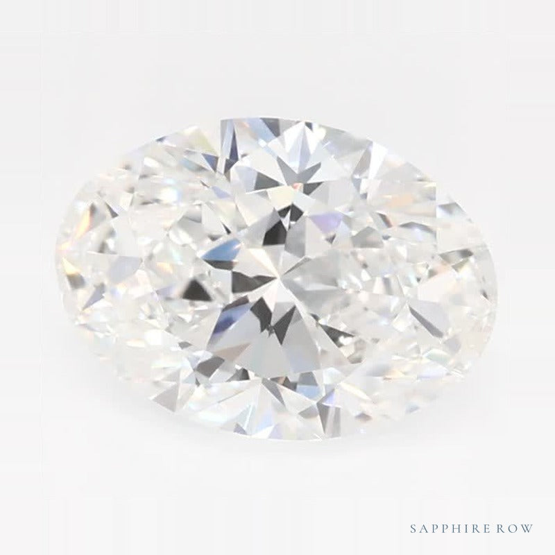 1.04 ct lab-grown diamond, oval cut | Sapphire Row · cut6