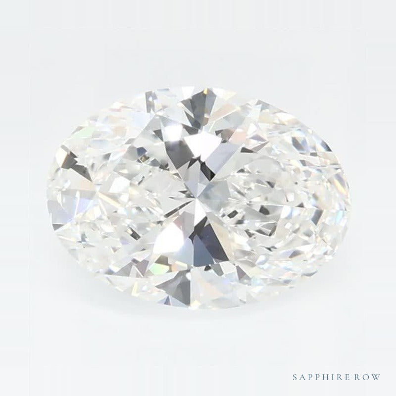 1.04 ct lab-grown diamond, oval cut | Sapphire Row · cut6