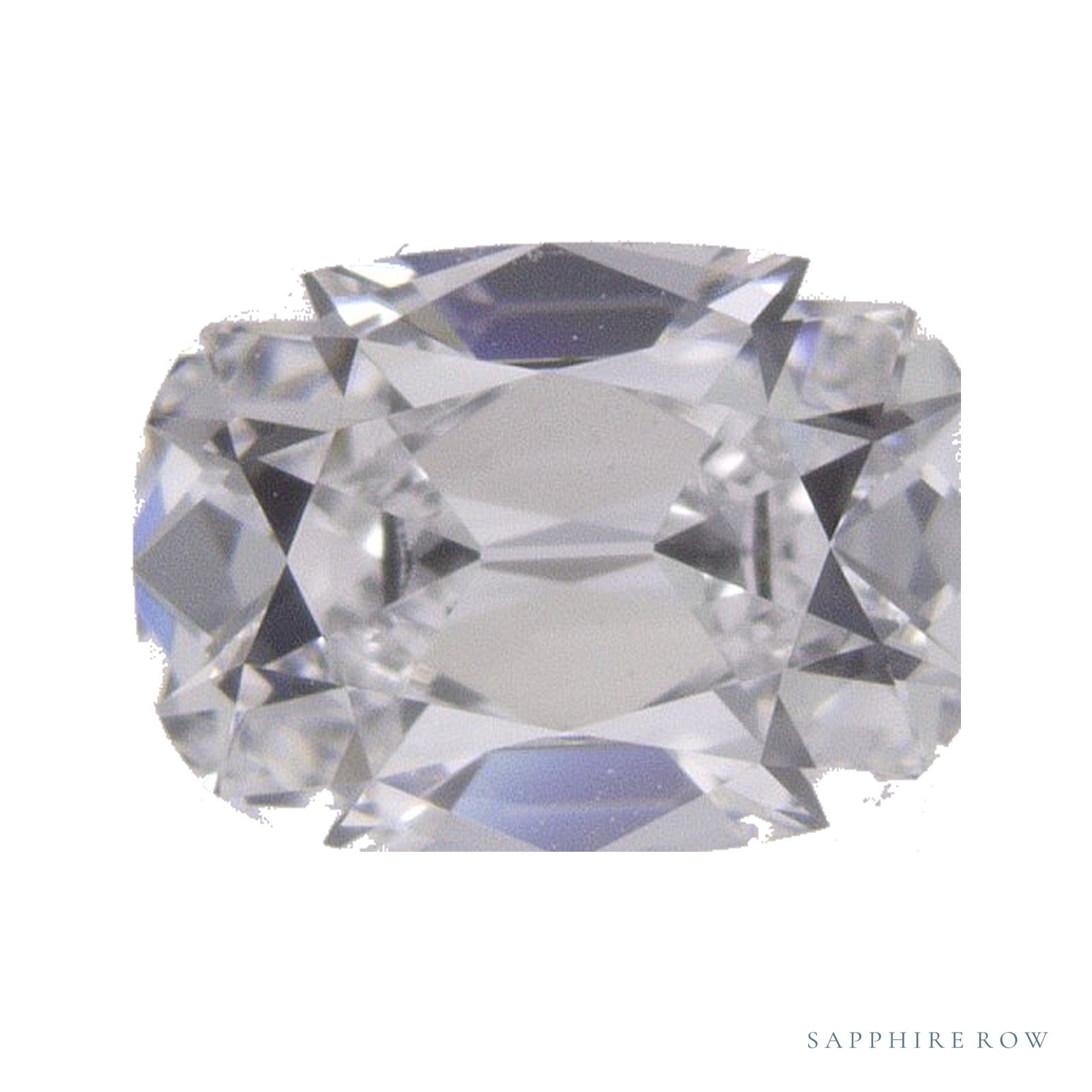 1.04 ct Elongated Cushion Lab-Grown Diamond – D VS1 — Sapphire Row · cut · cut3 · cut4