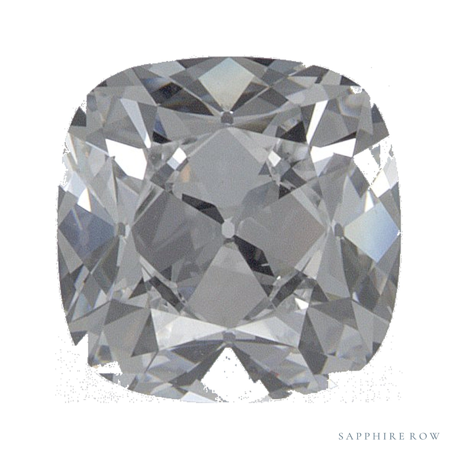 1.04 ct lab-grown diamond, cushion cut | Sapphire Row · cut4