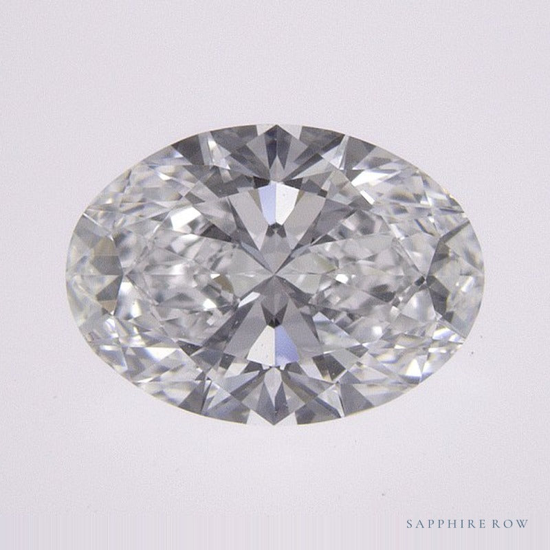 1.04 ct lab-grown diamond, oval cut | Sapphire Row · cut6