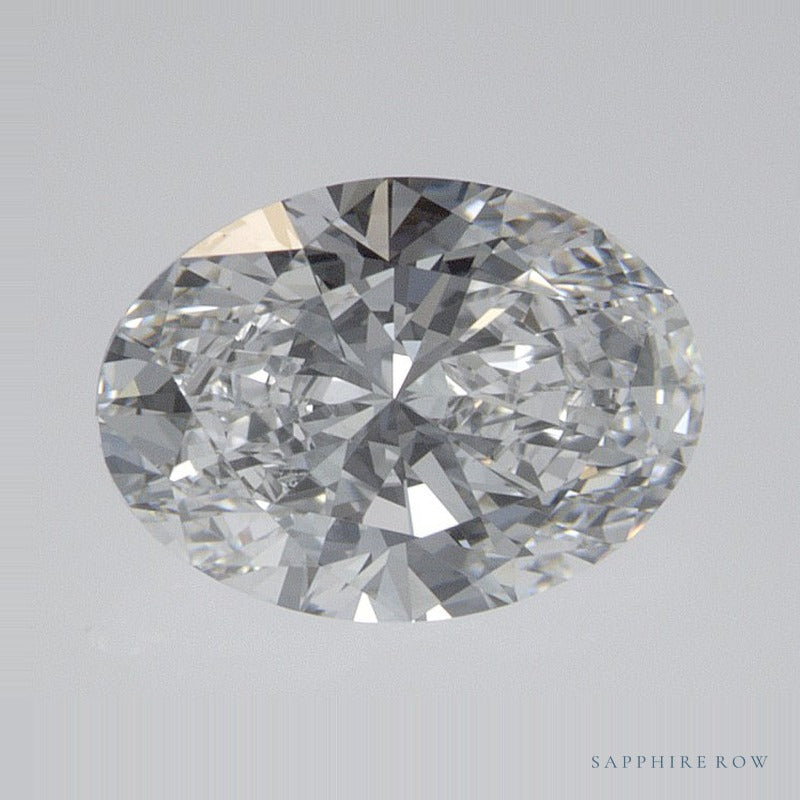 1.04 ct lab-grown diamond, oval cut | Sapphire Row · cut6