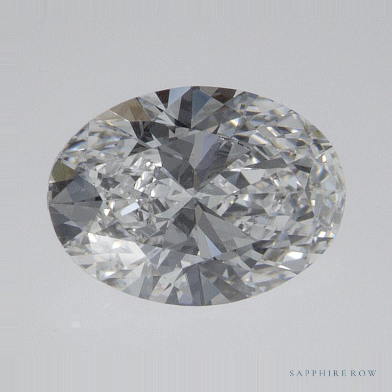 1.04 ct lab-grown diamond, oval cut | Sapphire Row · cut6