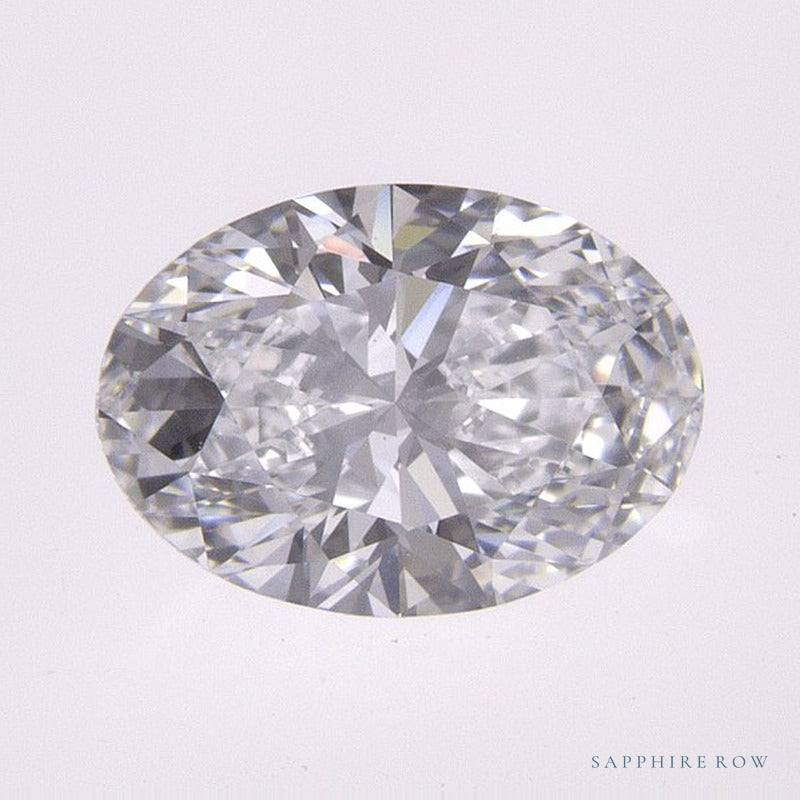1.04 ct lab-grown diamond, oval cut | Sapphire Row · cut6
