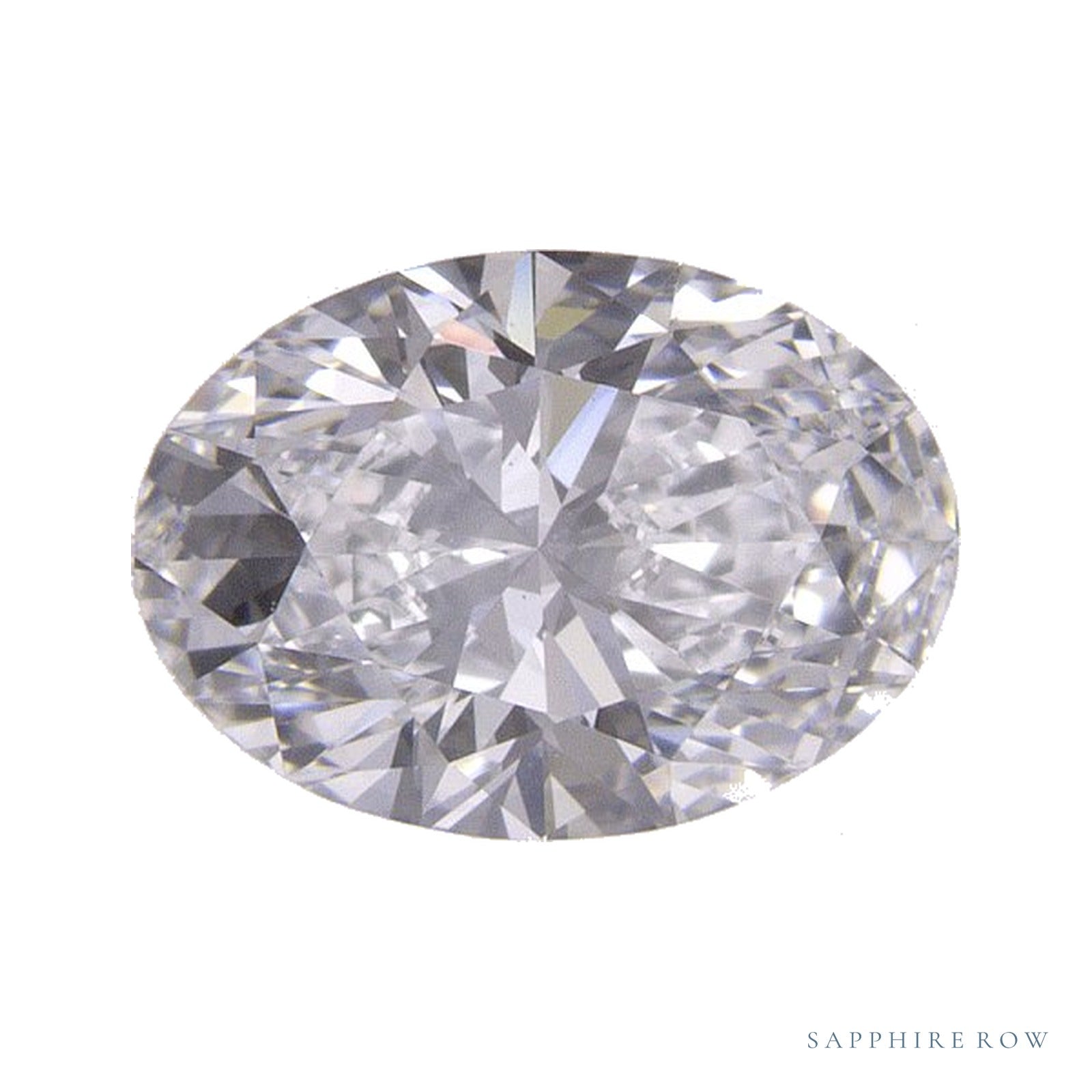 1.04 ct Oval Lab-Grown Diamond – D VVS1 — Sapphire Row · cut · cut3 · cut4