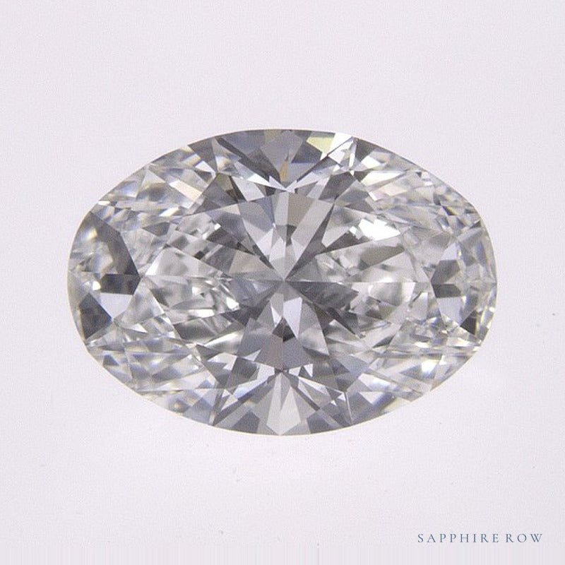 1.04 ct lab-grown diamond, oval cut | Sapphire Row · cut6
