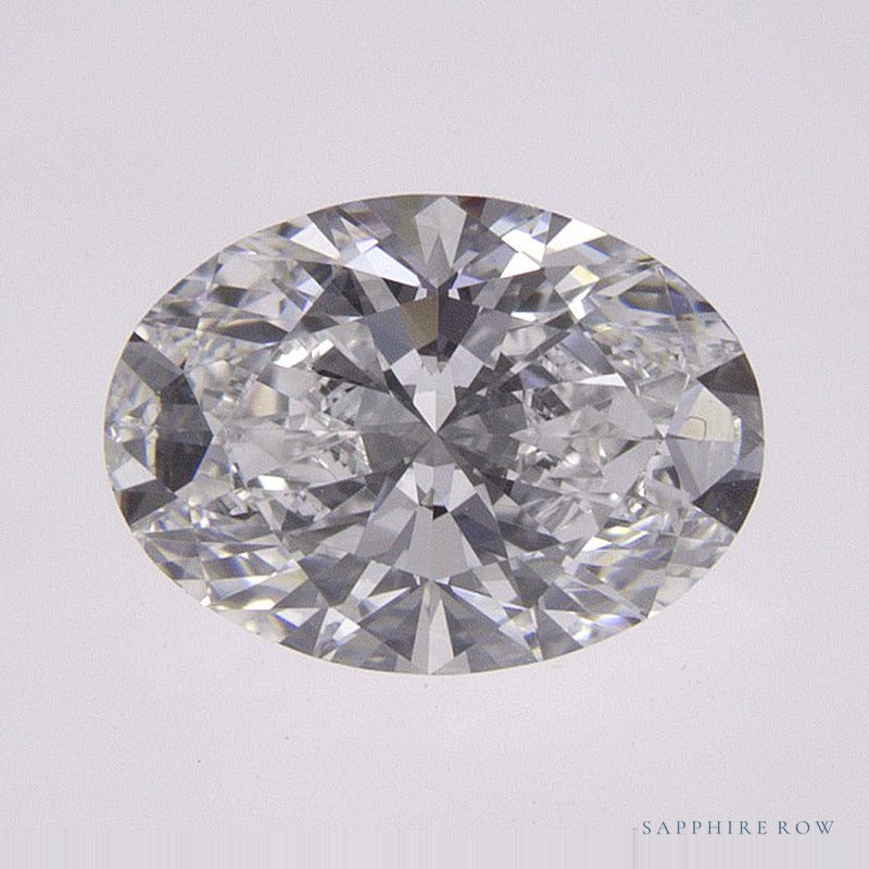 1.04 ct lab-grown diamond, oval cut | Sapphire Row · cut6