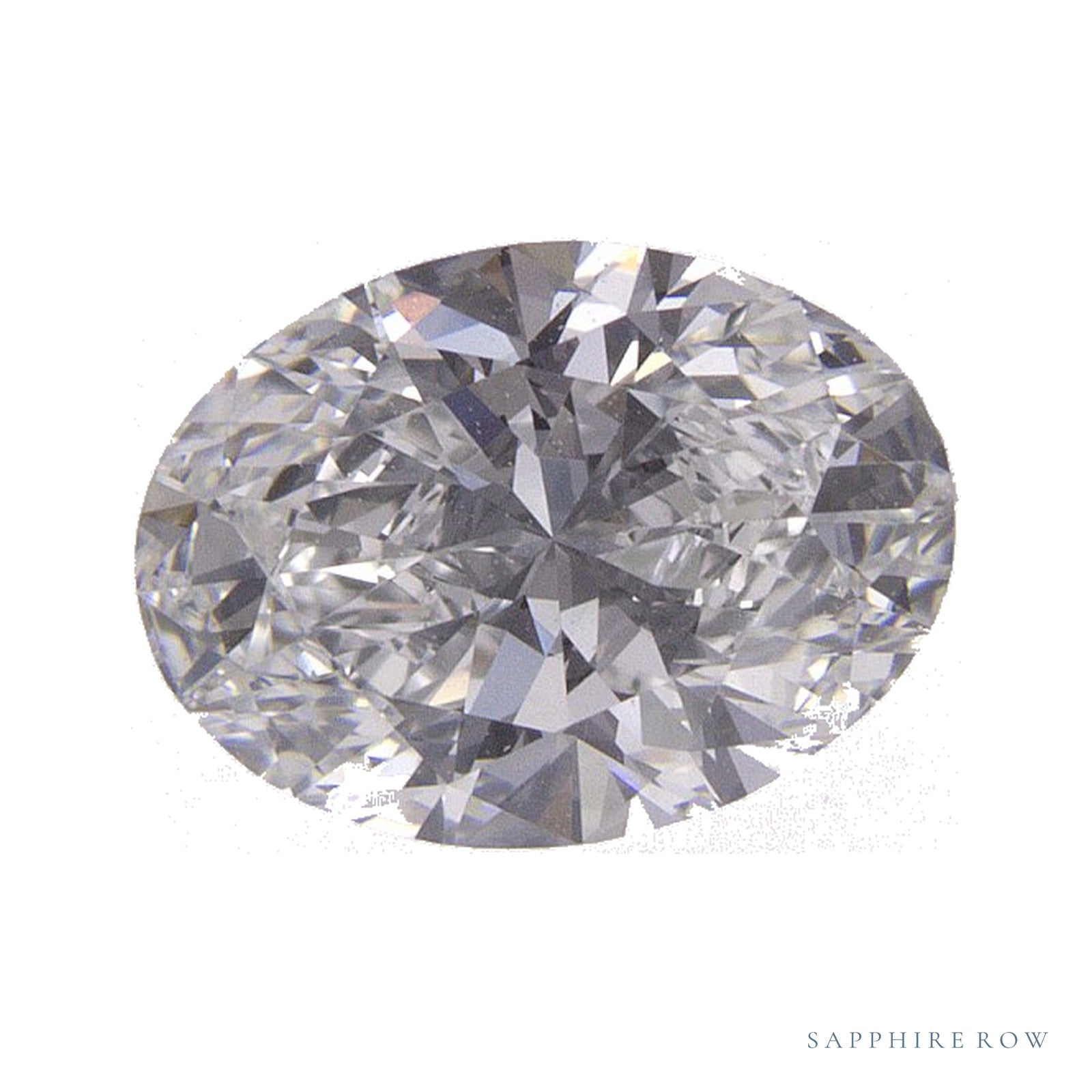 1.04 ct Oval Lab-Grown Diamond – D VVS1 — Sapphire Row · cut · cut3 · cut4