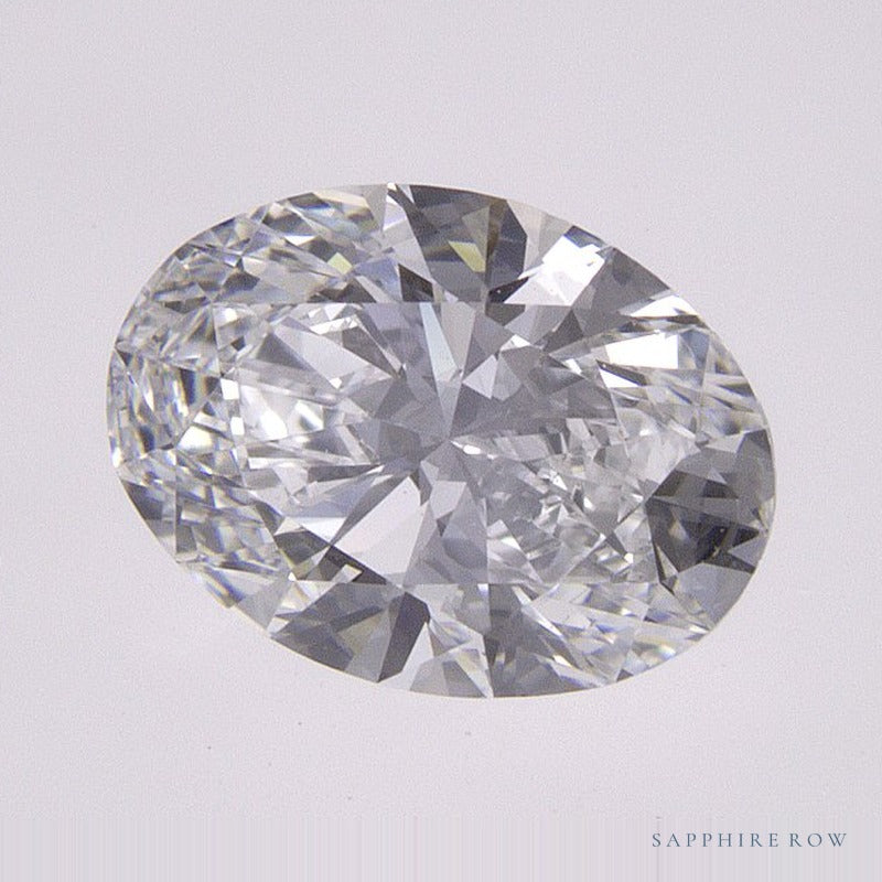 1.04 ct lab-grown diamond, oval cut | Sapphire Row · cut6