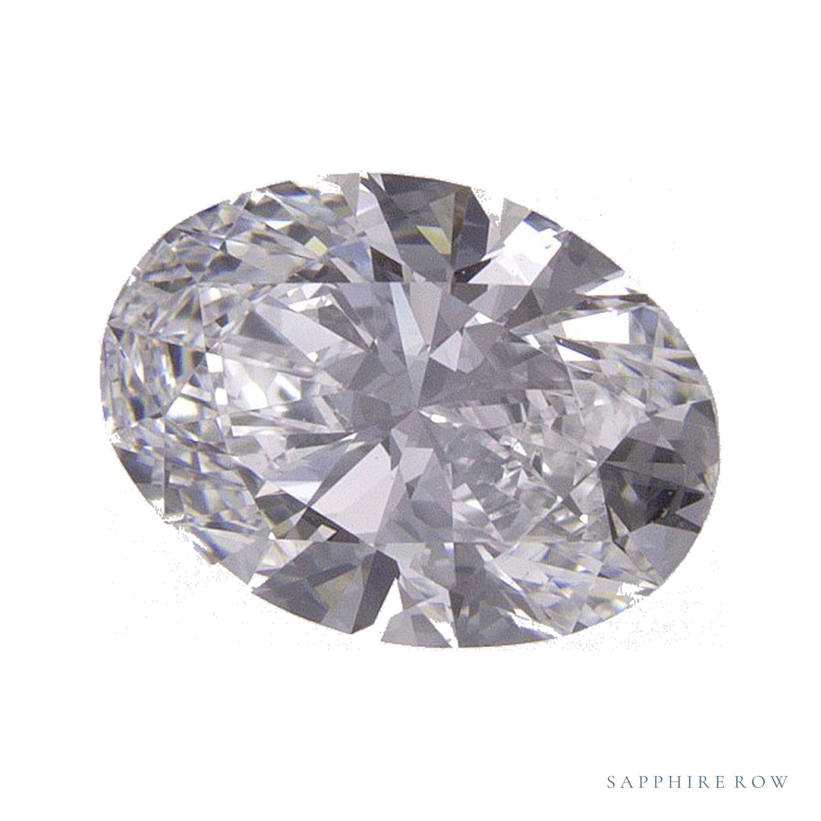 1.04 ct Oval Lab-Grown Diamond – D VVS1 — Sapphire Row · cut · cut3 · cut4
