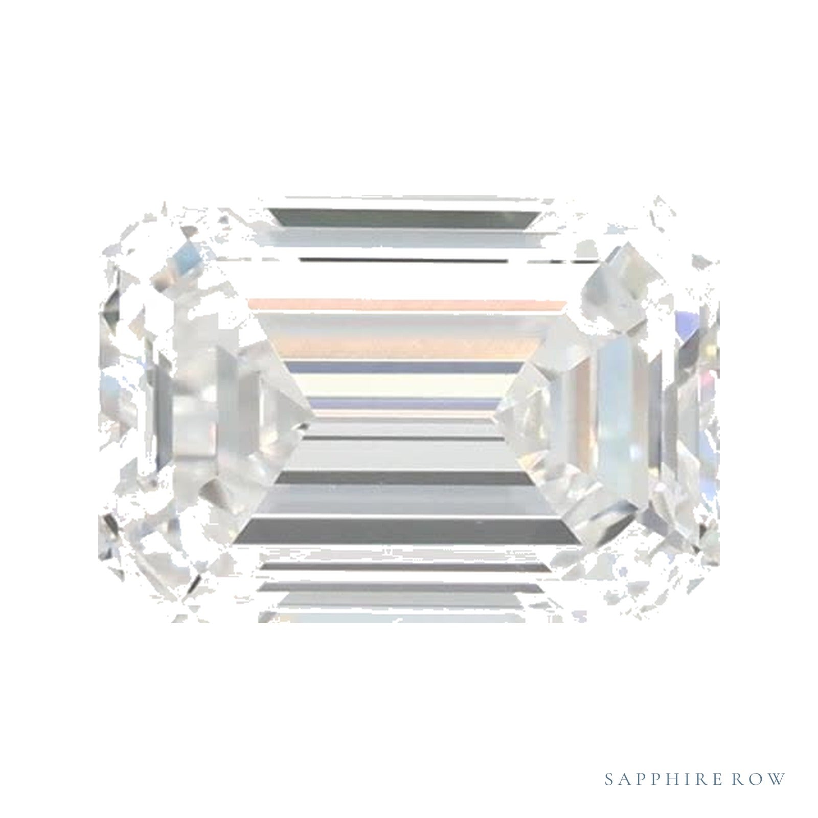 1.04 ct Emerald Lab-Grown Diamond – D VVS2 — Sapphire Row · cut · cut3 · cut4
